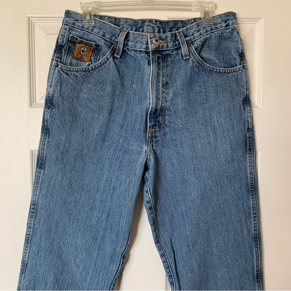 CINCH MENS SLIM FIT BRONZE LABEL WESTERN JEANS.